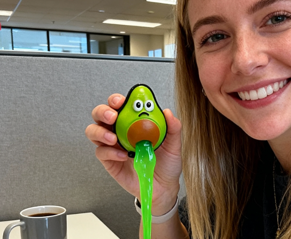 The world's first Puking Avocado