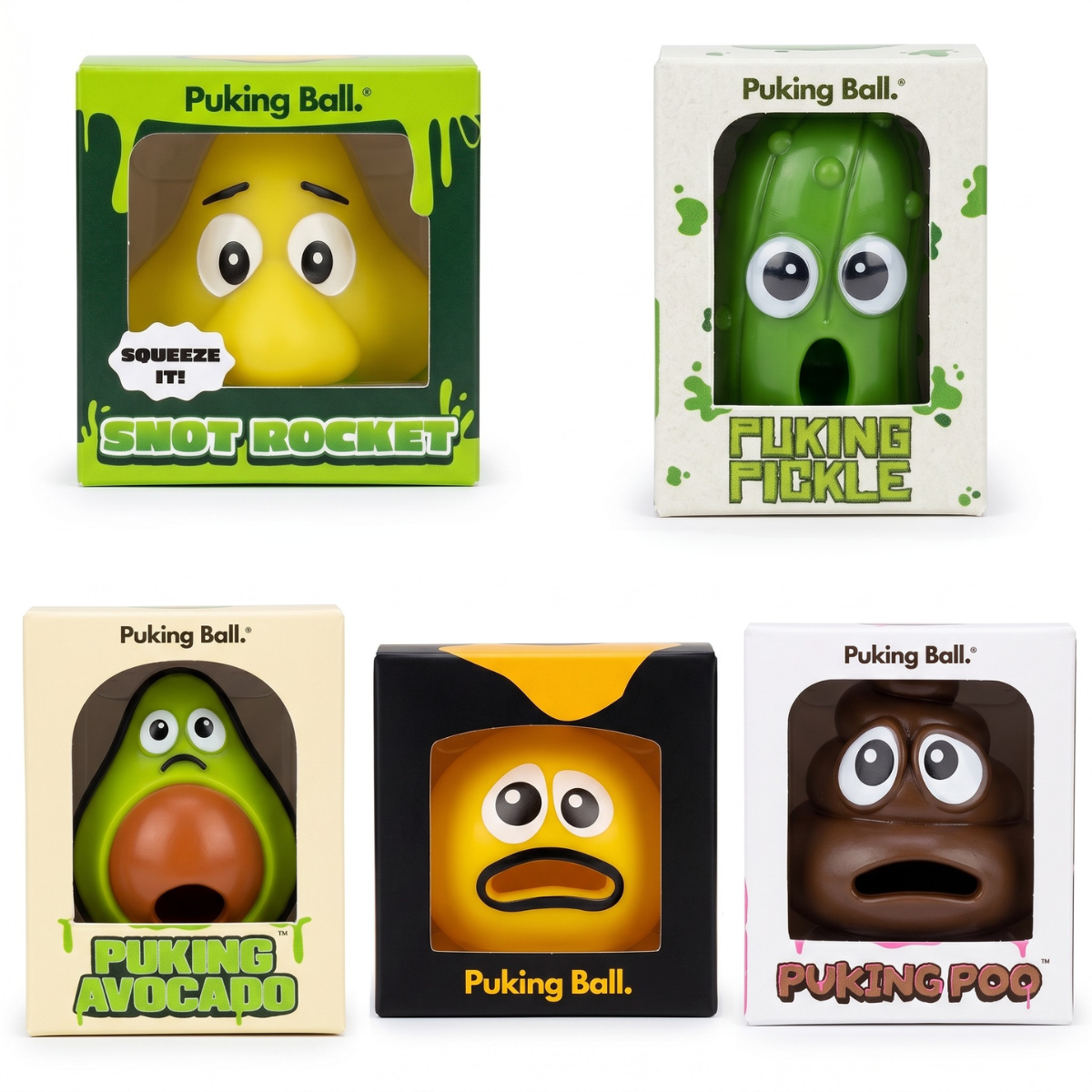 Puking Ball® – The Original Slime Squishy Toy