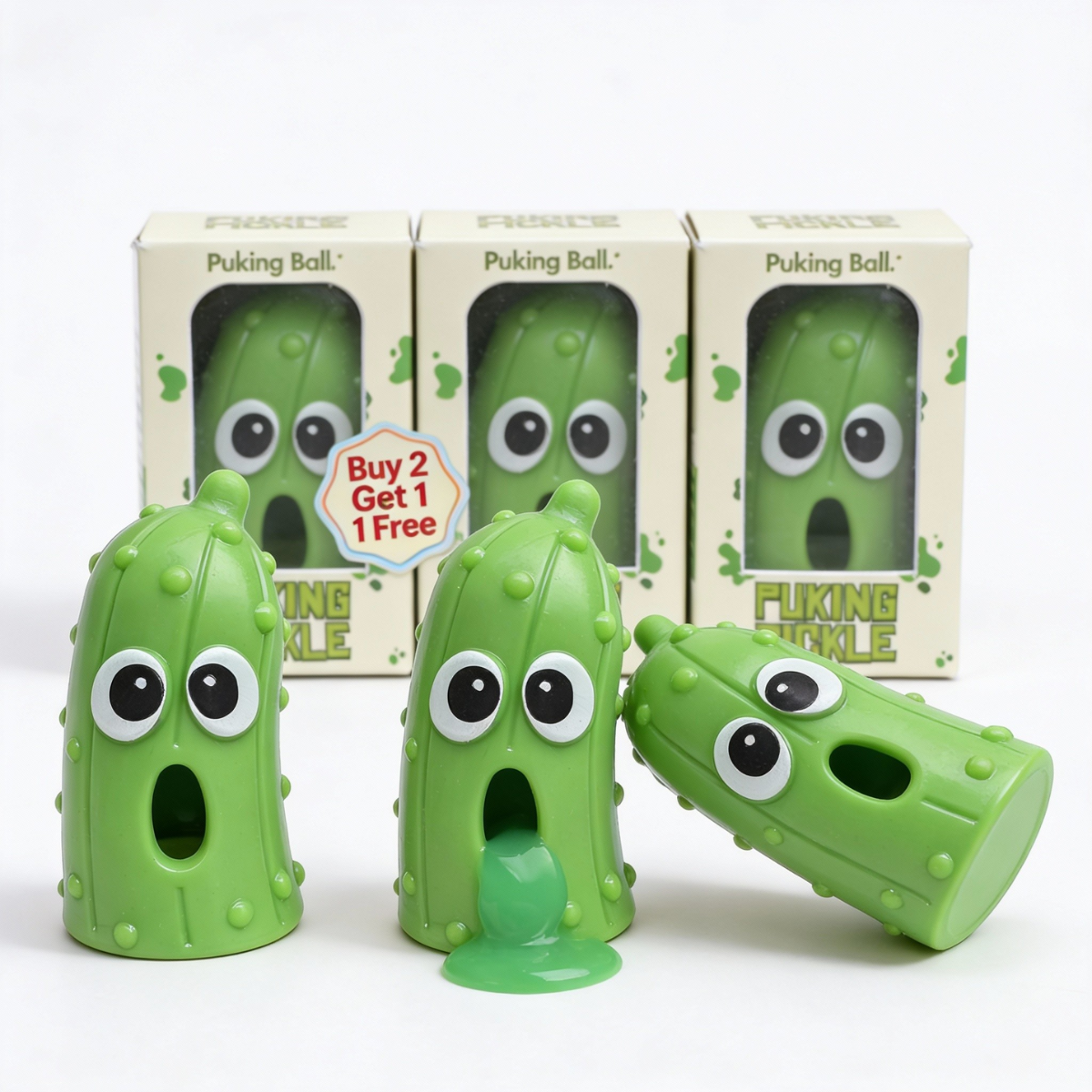 3 Puking Pickles + 3 Slimes
