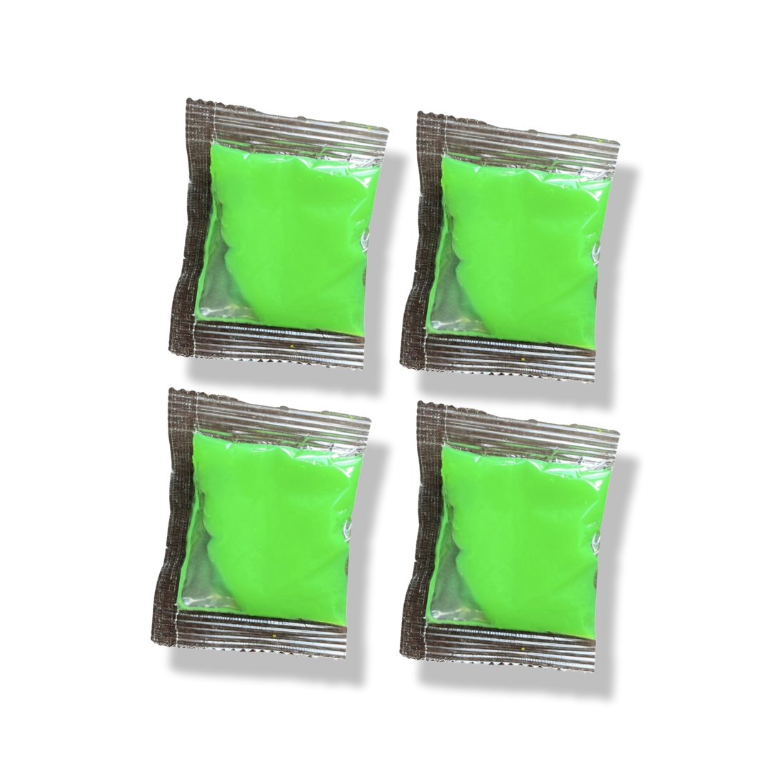 Green Non-Sticky Slime Packets